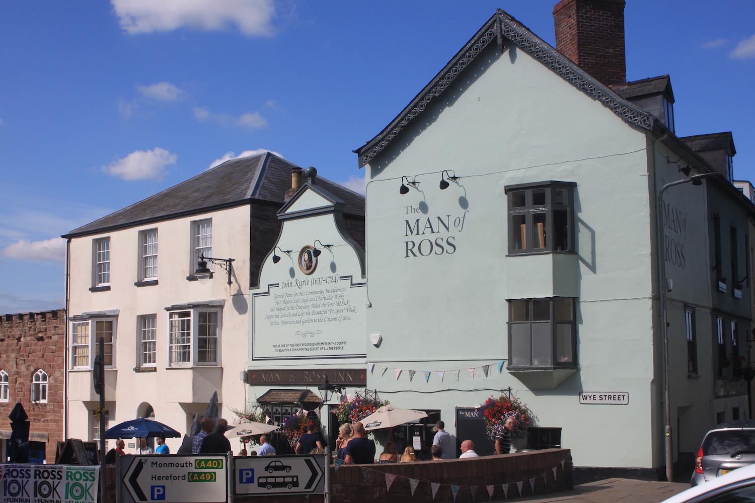 Ye old Man o Ross, Ross on Wye